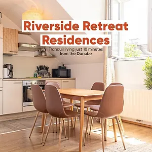 Charming 1br And 1lr Modern Design Donaustadt Wiedeń